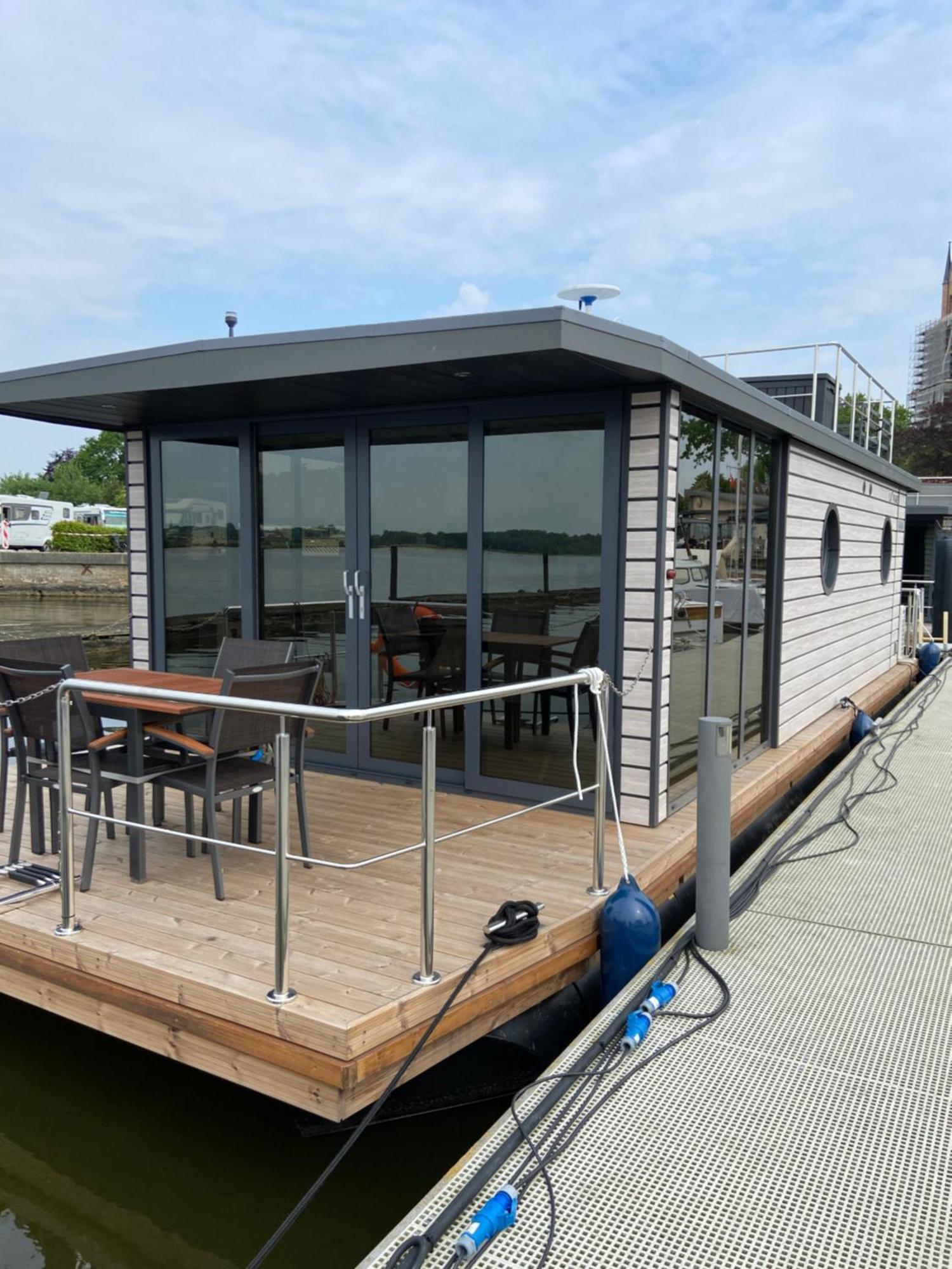 Hotel Hausboot Fjord Claudia Szlezwik Zewnętrze zdjęcie